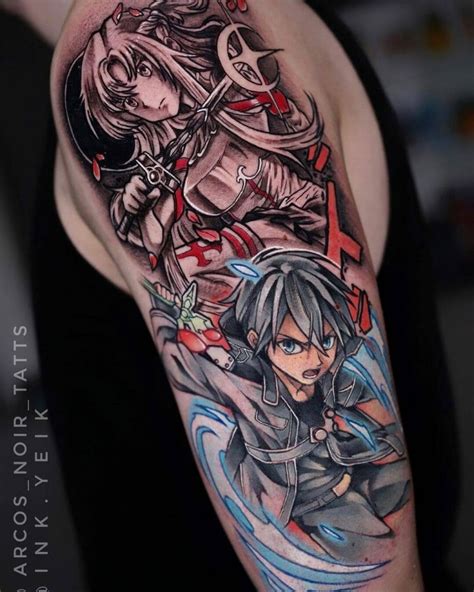 sword art online tattoo